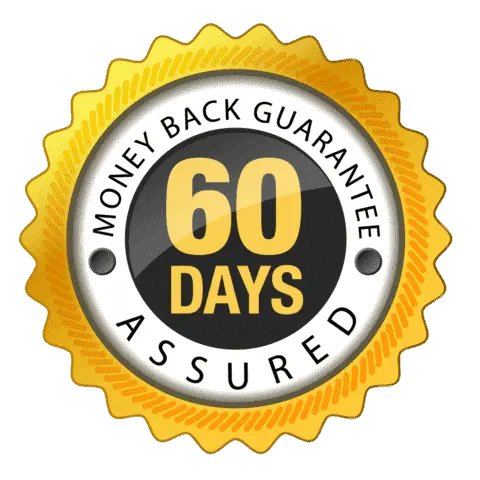 60 Days-Money Back Guarantee